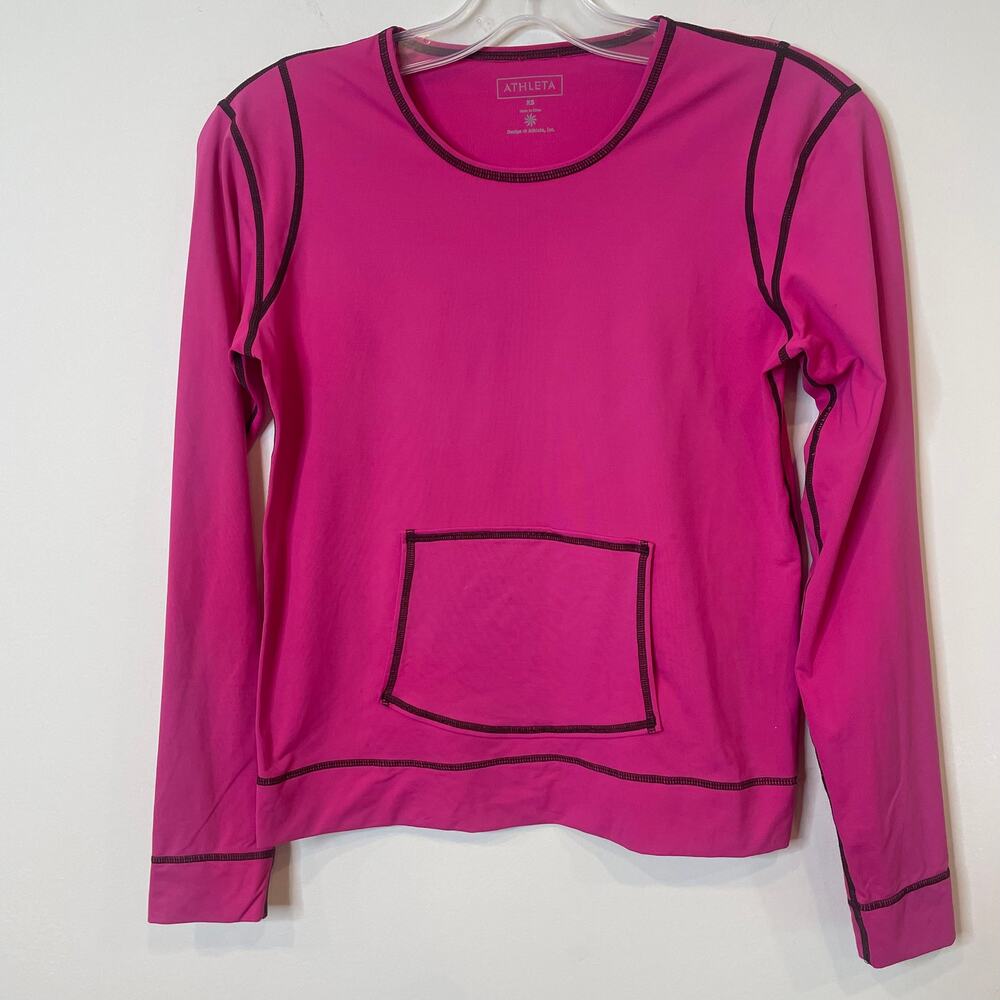 Athleta Pink Athletic Top Sz XS